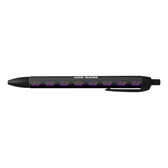 STYLISH MODERN CUSTOMIZABLE BLACK VERIFIED BRANDED INK PEN (Bottom)