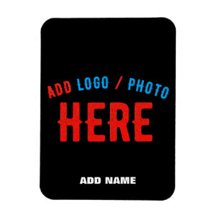 STYLISH MODERN CUSTOMIZABLE BLACK VERIFIED BRANDED MAGNET