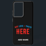 STYLISH MODERN CUSTOMIZABLE BLACK VERIFIED BRANDED SAMSUNG GALAXY CASE<br><div class="desc">THIS IS A DESIGN FITTING FOR EVERYONE.YOU CAN CHANGE, RESIZE OR ADD LOGO, PHOTO, TEXT AND COLOURS THE WAY YOU LIKE.THANK YOU.</div>