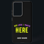 STYLISH MODERN CUSTOMIZABLE BLACK VERIFIED BRANDED SAMSUNG GALAXY CASE<br><div class="desc">THIS IS A DESIGN FITTING FOR EVERYONE.YOU CAN CHANGE, RESIZE OR ADD LOGO, PHOTO, TEXT AND COLOURS THE WAY YOU LIKE.THANK YOU.</div>