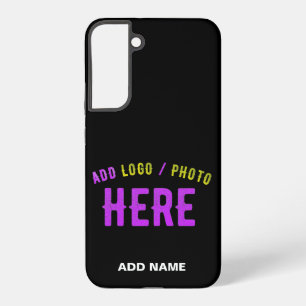 STYLISH MODERN CUSTOMIZABLE BLACK VERIFIED BRANDED SAMSUNG GALAXY CASE