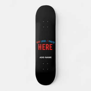 STYLISH MODERN CUSTOMIZABLE BLACK VERIFIED BRANDED SKATEBOARD