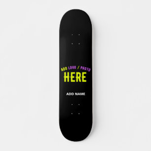 STYLISH MODERN CUSTOMIZABLE BLACK VERIFIED BRANDED SKATEBOARD
