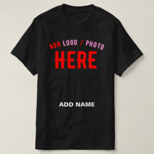 STYLISH MODERN CUSTOMIZABLE BLACK VERIFIED BRANDED T-Shirt