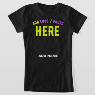 STYLISH MODERN CUSTOMIZABLE BLACK VERIFIED BRANDED T-Shirt
