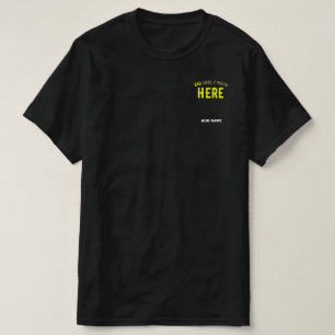 STYLISH MODERN CUSTOMIZABLE BLACK VERIFIED BRANDED T-Shirt