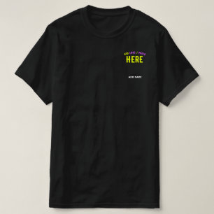 STYLISH MODERN CUSTOMIZABLE BLACK VERIFIED BRANDED T-Shirt