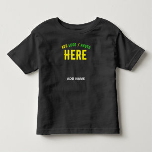 STYLISH MODERN CUSTOMIZABLE BLACK VERIFIED BRANDED TODDLER T-Shirt