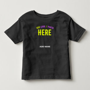 STYLISH MODERN CUSTOMIZABLE BLACK VERIFIED BRANDED TODDLER T-Shirt
