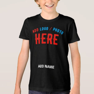 STYLISH MODERN CUSTOMIZABLE BLACK VERIFIED BRANDED Tri-Blend SHIRT