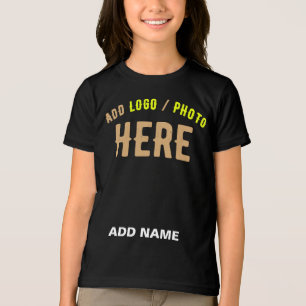 STYLISH MODERN CUSTOMIZABLE BLACK VERIFIED BRANDED Tri-Blend SHIRT