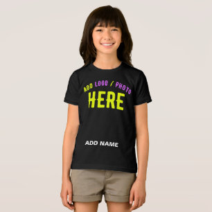 STYLISH MODERN CUSTOMIZABLE BLACK VERIFIED BRANDED Tri-Blend SHIRT