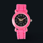 STYLISH MODERN CUSTOMIZABLE BLACK VERIFIED BRANDED WATCH<br><div class="desc">THIS IS A DESIGN FITTING FOR EVERYONE.YOU CAN CHANGE, RESIZE OR ADD LOGO, PHOTO, TEXT AND COLOURS THE WAY YOU LIKE.THANK YOU.</div>