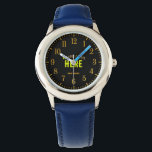 STYLISH MODERN CUSTOMIZABLE BLACK VERIFIED BRANDED WATCH<br><div class="desc">THIS IS A DESIGN FITTING FOR EVERYONE.YOU CAN CHANGE, RESIZE OR ADD LOGO, PHOTO, TEXT AND COLOURS THE WAY YOU LIKE.THANK YOU.</div>