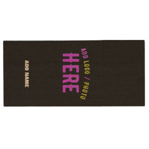 STYLISH MODERN CUSTOMIZABLE BLACK VERIFIED BRANDED WOOD USB FLASH DRIVE