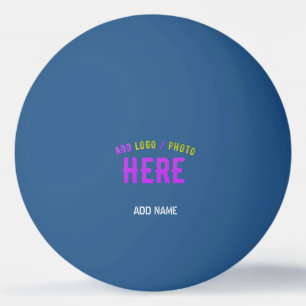 STYLISH MODERN CUSTOMIZABLE BLUE VERIFIED BRANDED PING PONG BALL