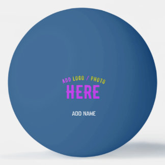 STYLISH MODERN CUSTOMIZABLE BLUE VERIFIED BRANDED PING PONG BALL
