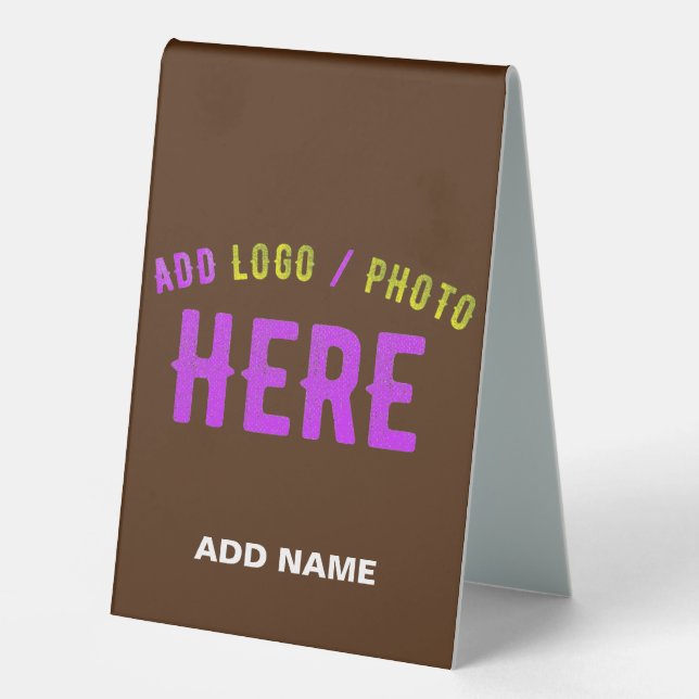 STYLISH MODERN CUSTOMIZABLE BROWN VERIFIED BRANDED (Front)