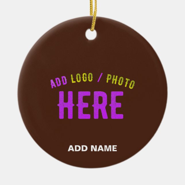 STYLISH MODERN CUSTOMIZABLE BROWN VERIFIED BRANDED CERAMIC TREE DECORATION (Front)