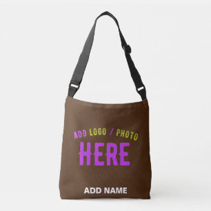 STYLISH MODERN CUSTOMIZABLE BROWN VERIFIED BRANDED CROSSBODY BAG