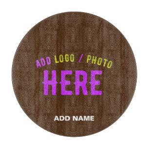 STYLISH MODERN CUSTOMIZABLE BROWN VERIFIED BRANDED CUTTING BOARD