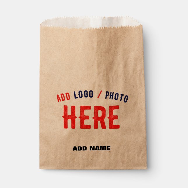 STYLISH MODERN CUSTOMIZABLE BROWN VERIFIED BRANDED FAVOUR BAGS (Front)