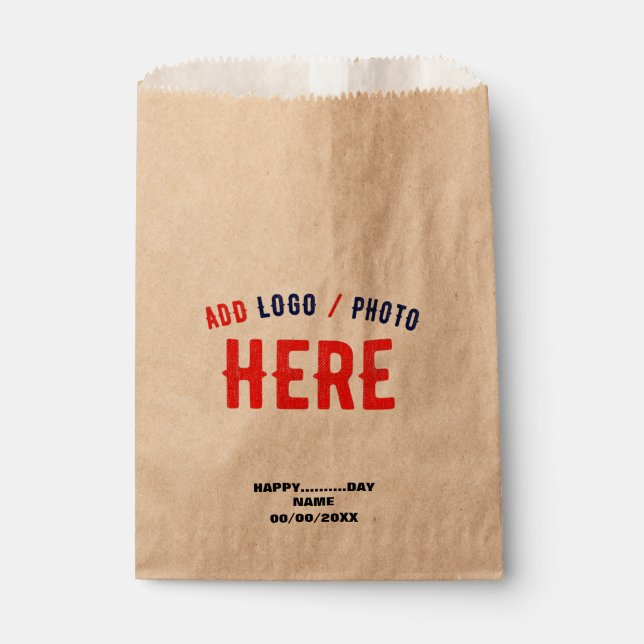 STYLISH MODERN CUSTOMIZABLE BROWN VERIFIED BRANDED FAVOUR BAGS (Front)