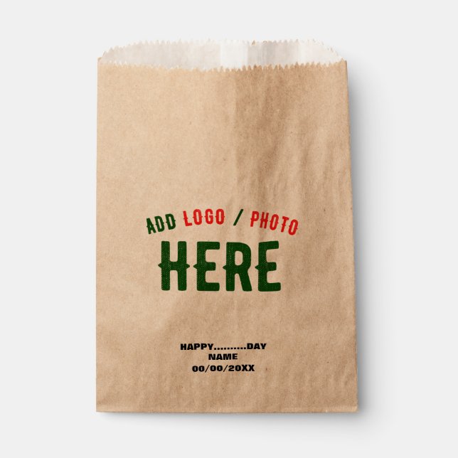 STYLISH MODERN CUSTOMIZABLE BROWN VERIFIED BRANDED FAVOUR BAGS (Front)