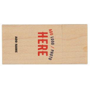 STYLISH MODERN CUSTOMIZABLE BROWN VERIFIED BRANDED WOOD USB FLASH DRIVE