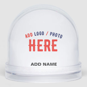 STYLISH MODERN CUSTOMIZABLE CLEAR VERIFIED BRANDED SNOWGLOBE