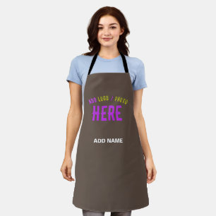 STYLISH MODERN CUSTOMIZABLE COFFEE VERIFIED BRAND APRON