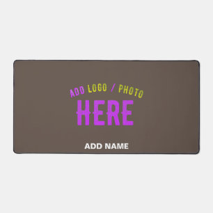 STYLISH MODERN CUSTOMIZABLE COFFEE VERIFIED BRAND DESK MAT