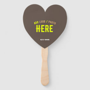 STYLISH MODERN CUSTOMIZABLE COFFEE VERIFIED BRAND HAND FAN
