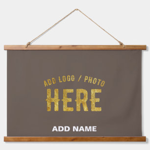 STYLISH MODERN CUSTOMIZABLE COFFEE VERIFIED BRAND HANGING TAPESTRY