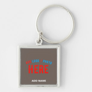 STYLISH MODERN CUSTOMIZABLE COFFEE VERIFIED BRAND KEY RING