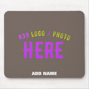 STYLISH MODERN CUSTOMIZABLE COFFEE VERIFIED BRAND MOUSE MAT