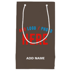 STYLISH MODERN CUSTOMIZABLE COFFEE VERIFIED BRAND SMALL GIFT BAG