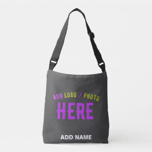 STYLISH MODERN CUSTOMIZABLE GREY VERIFIED BRANDED CROSSBODY BAG