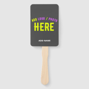STYLISH MODERN CUSTOMIZABLE GREY VERIFIED BRANDED HAND FAN