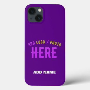 STYLISH MODERN CUSTOMIZABLE INDIGO VERIFIED BRAND iPhone 13 CASE