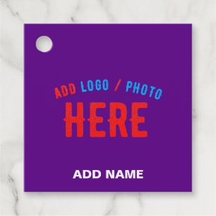 STYLISH MODERN CUSTOMIZABLE INDIGO VERIFIED BRAND FAVOUR TAGS