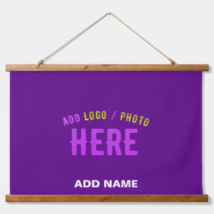 STYLISH MODERN CUSTOMIZABLE INDIGO VERIFIED BRAND HANGING TAPESTRY
