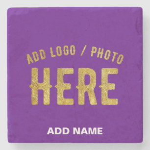 STYLISH MODERN CUSTOMIZABLE INDIGO VERIFIED BRAND STONE COASTER