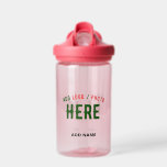 STYLISH MODERN CUSTOMIZABLE PINK VERIFIED BRANDED WATER BOTTLE<br><div class="desc">THIS IS A DESIGN FITTING FOR EVERYONE.YOU CAN CHANGE, RESIZE OR ADD LOGO, PHOTO, TEXT AND COLOURS THE WAY YOU LIKE.THANK YOU.</div>
