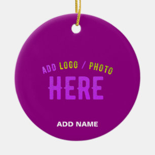 STYLISH MODERN CUSTOMIZABLE PURPLE VERIFIED BRAND CERAMIC TREE DECORATION