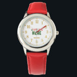 STYLISH MODERN CUSTOMIZABLE RED VERIFIED BRANDED WATCH<br><div class="desc">THIS IS A DESIGN FITTING FOR EVERYONE.YOU CAN CHANGE, RESIZE OR ADD LOGO, PHOTO, TEXT AND COLOURS THE WAY YOU LIKE.THANK YOU.</div>
