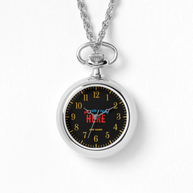 STYLISH MODERN CUSTOMIZABLE SILVERY VERIFIED BRAND WATCH (Front)