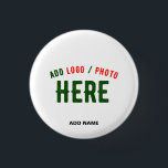 STYLISH MODERN CUSTOMIZABLE WHITE VERIFIED BRANDED 3 CM ROUND BADGE<br><div class="desc">THIS IS A DESIGN FITTING FOR EVERYONE.YOU CAN CHANGE, RESIZE OR ADD LOGO, PHOTO, TEXT AND COLOURS THE WAY YOU LIKE.THANK YOU.</div>