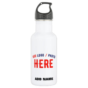 STYLISH MODERN CUSTOMIZABLE WHITE VERIFIED BRANDED 532 ML WATER BOTTLE