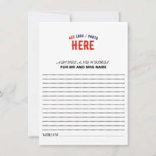 STYLISH MODERN CUSTOMIZABLE WHITE VERIFIED BRANDED ADVICE CARD